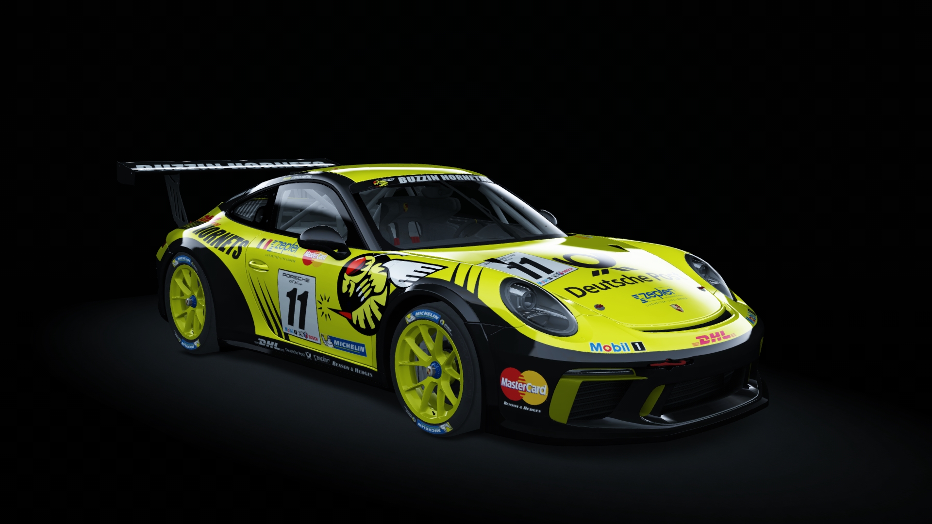 Porsche 911 GT3 Cup 2017, skin 00_Buzzin_Hornets_11