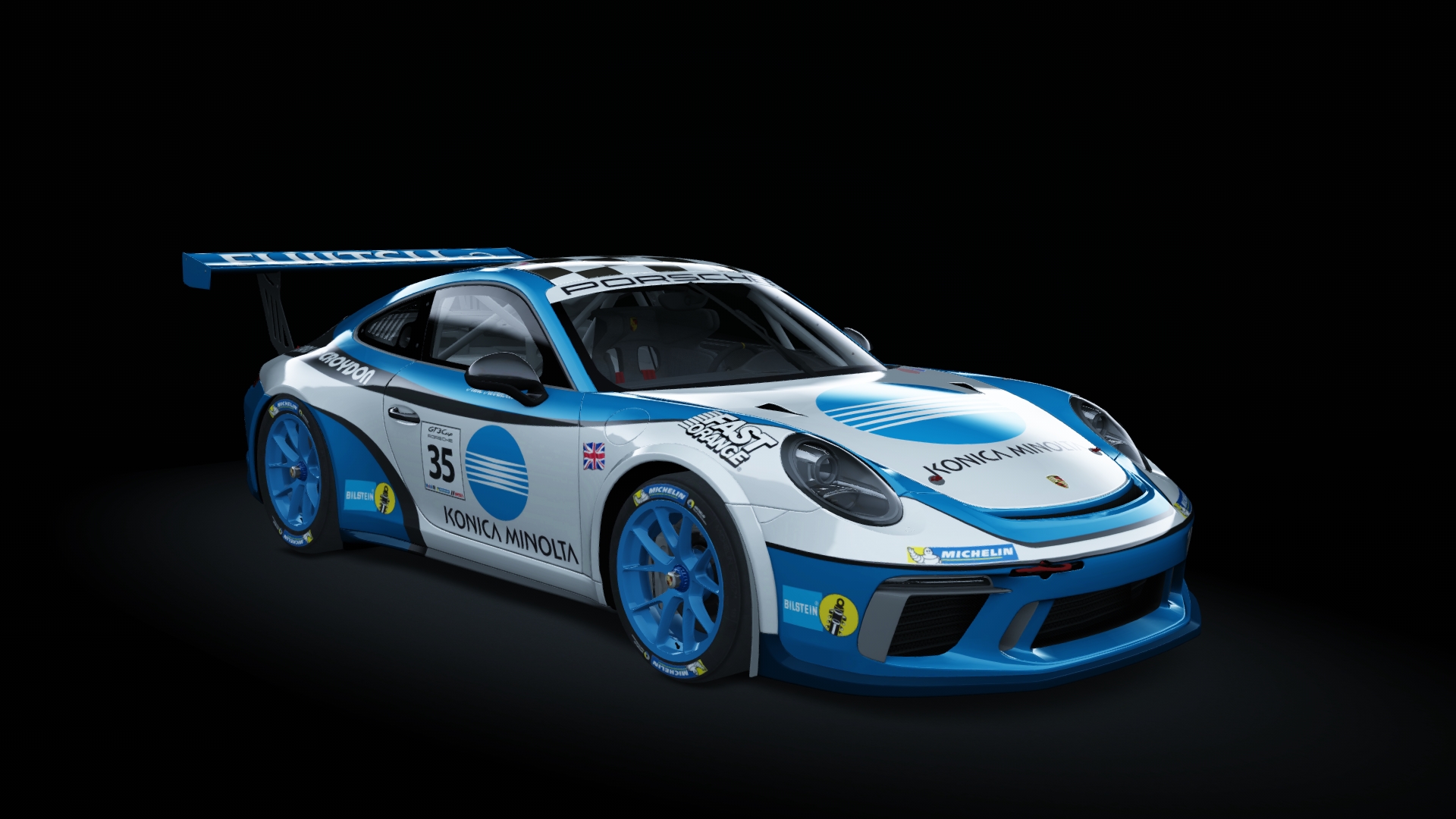 Porsche 911 GT3 Cup 2017, skin 00_Konica_Minolta_35