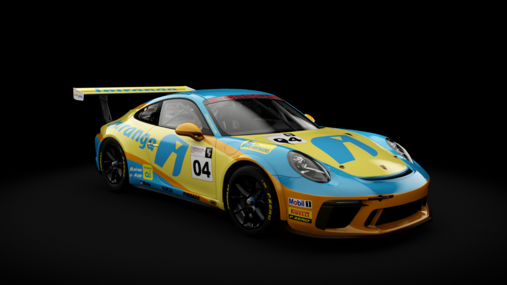 Porsche 911 GT3 Cup 2017, skin 04_GT3 National Challenge BR