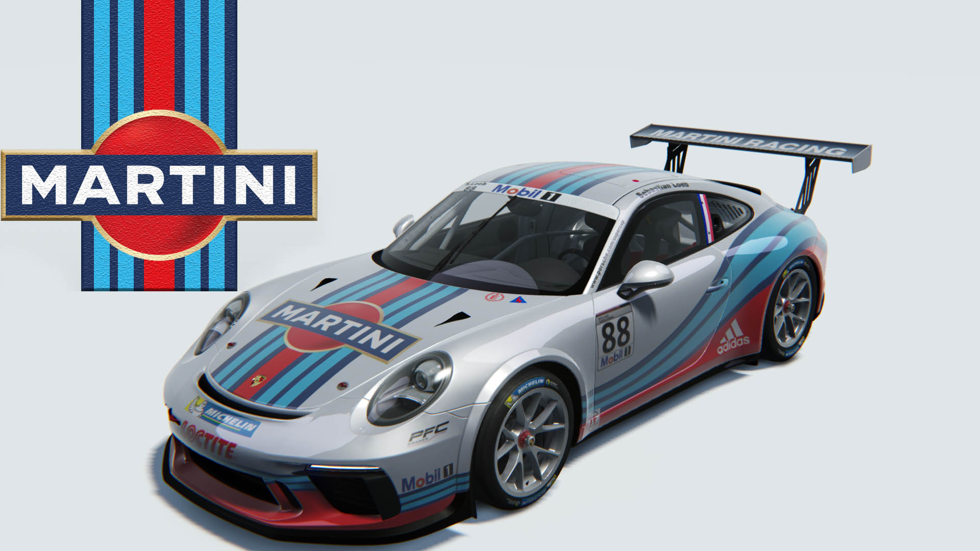 Porsche 911 GT3 Cup 2017, skin 088_Martini