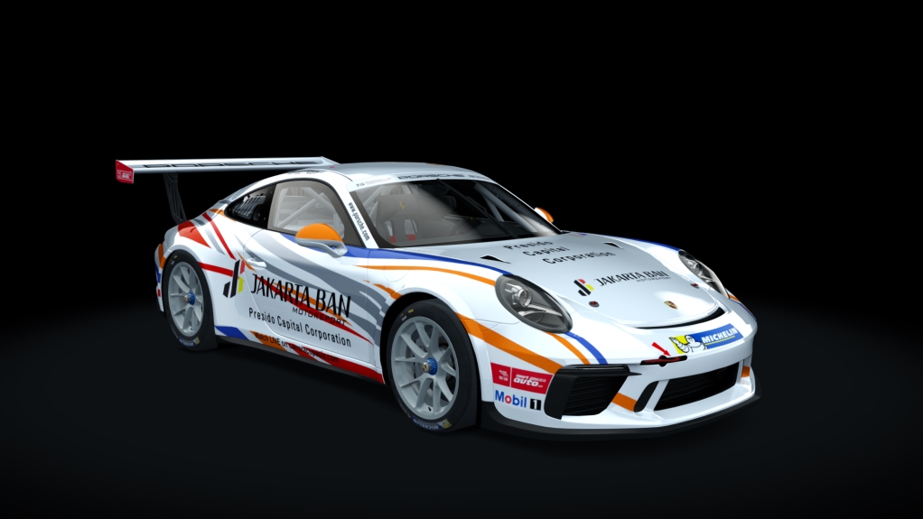 Porsche 911 GT3 Cup 2017, skin PCCA2018_Alam