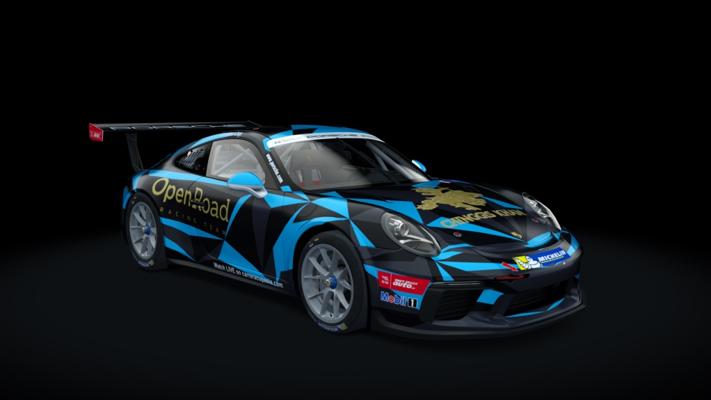 Porsche 911 GT3 Cup 2017, skin PCCA2018_Chia