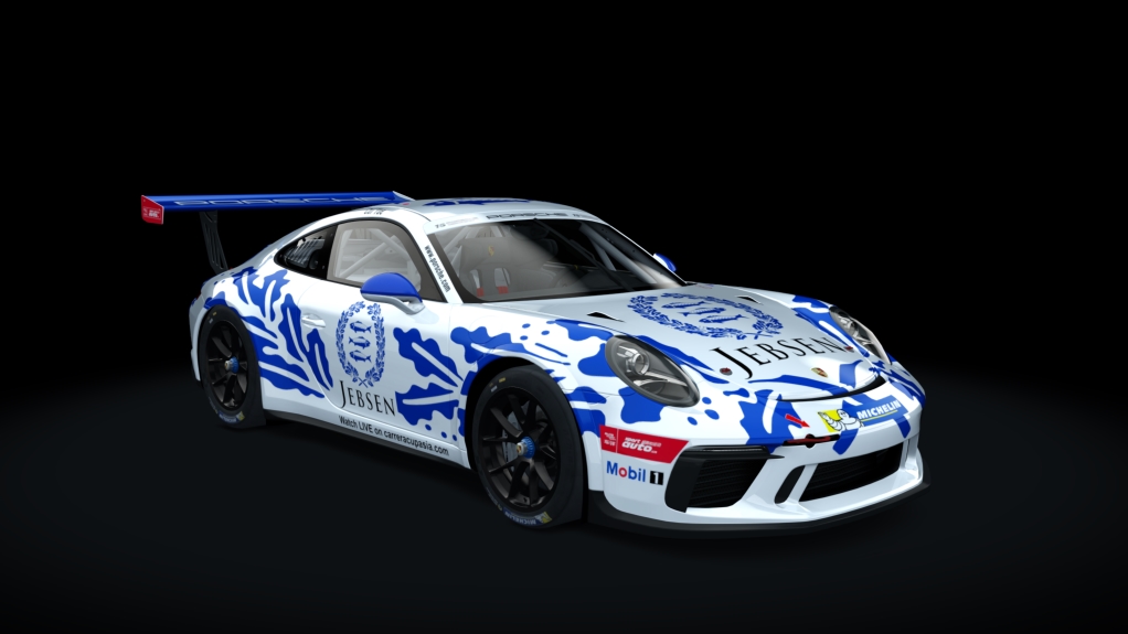 Porsche 911 GT3 Cup 2017, skin PCCA2018_Cui