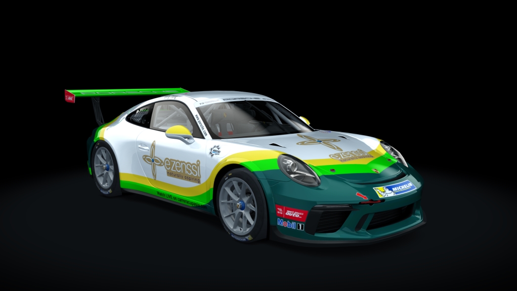 Porsche 911 GT3 Cup 2017, skin PCCA2018_Fung