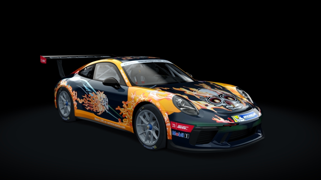 Porsche 911 GT3 Cup 2017, skin PCCA2018_JShen