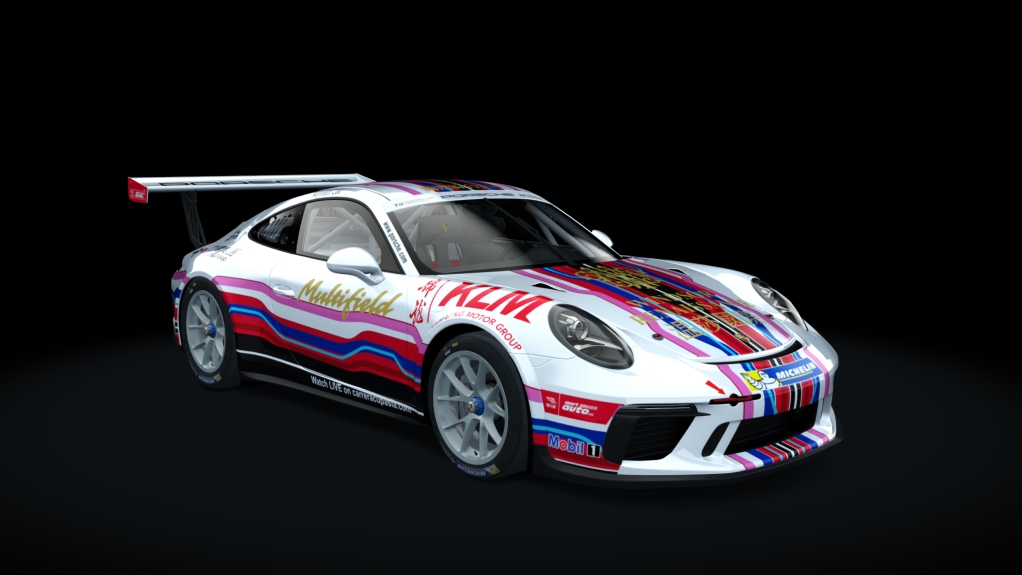 Porsche 911 GT3 Cup 2017, skin PCCA2018_Lau