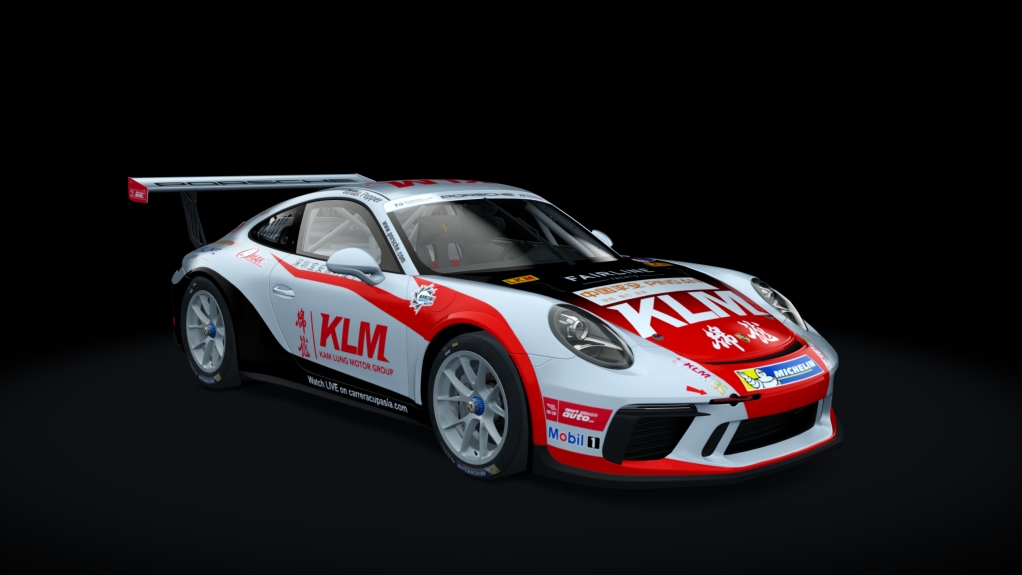 Porsche 911 GT3 Cup 2017, skin PCCA2018_Pepper