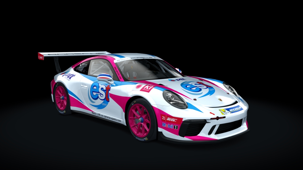 Porsche 911 GT3 Cup 2017, skin PCCA2018_Sathienthirakul