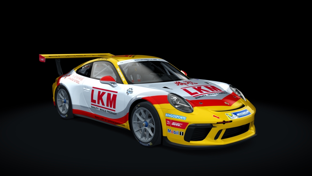 Porsche 911 GT3 Cup 2017, skin PCCA2018_Siu