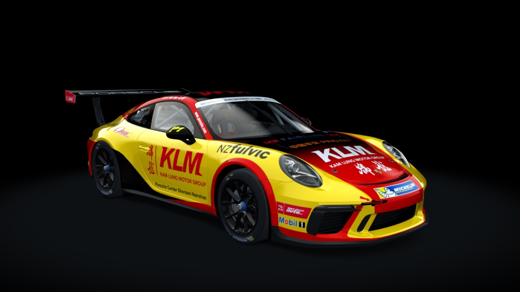 Porsche 911 GT3 Cup 2017, skin PCCA2018_VanDerDrift