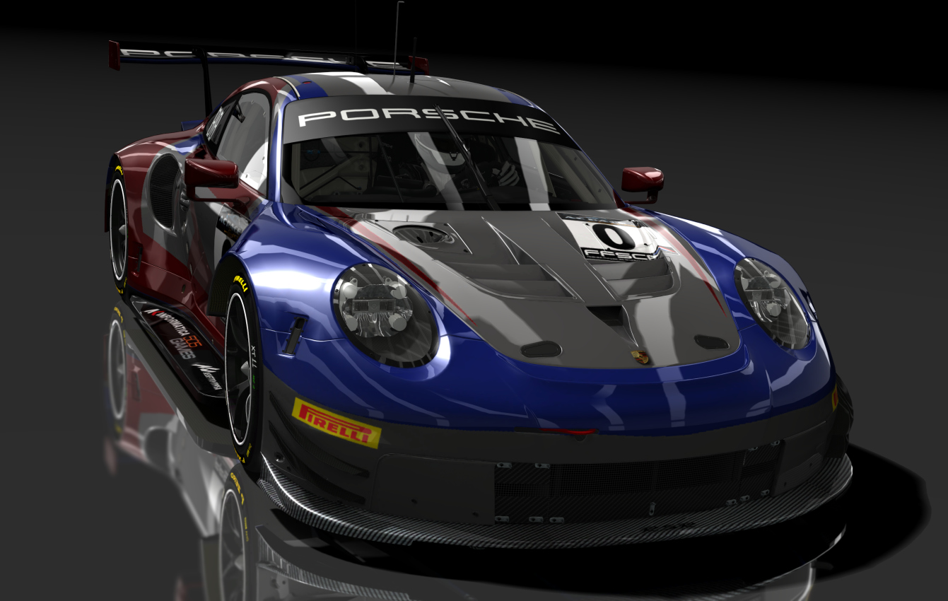 Porsche 911 RSR 2018, skin 0_Luc