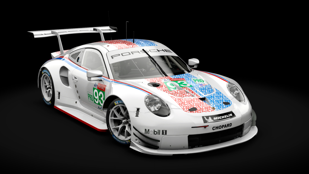 Porsche 911 RSR 2018, skin 2019_24h_Lemans_93