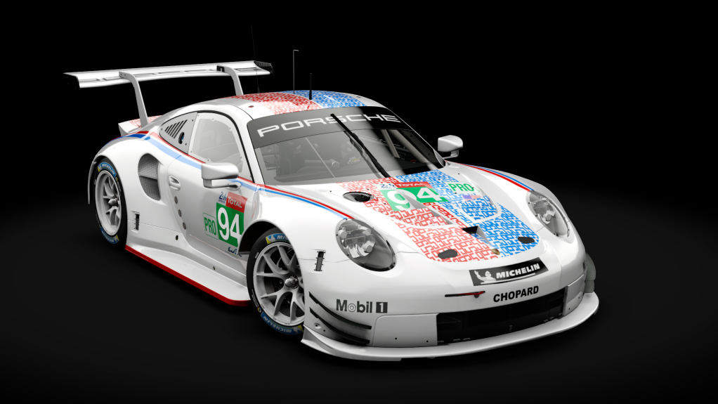 Porsche 911 RSR 2018, skin 2019_24h_Lemans_94