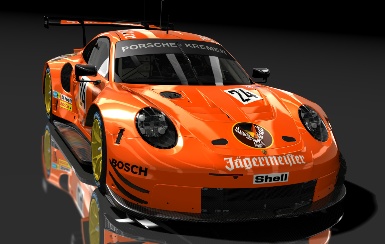 Porsche 911 RSR 2018, skin 24_JAgermeister