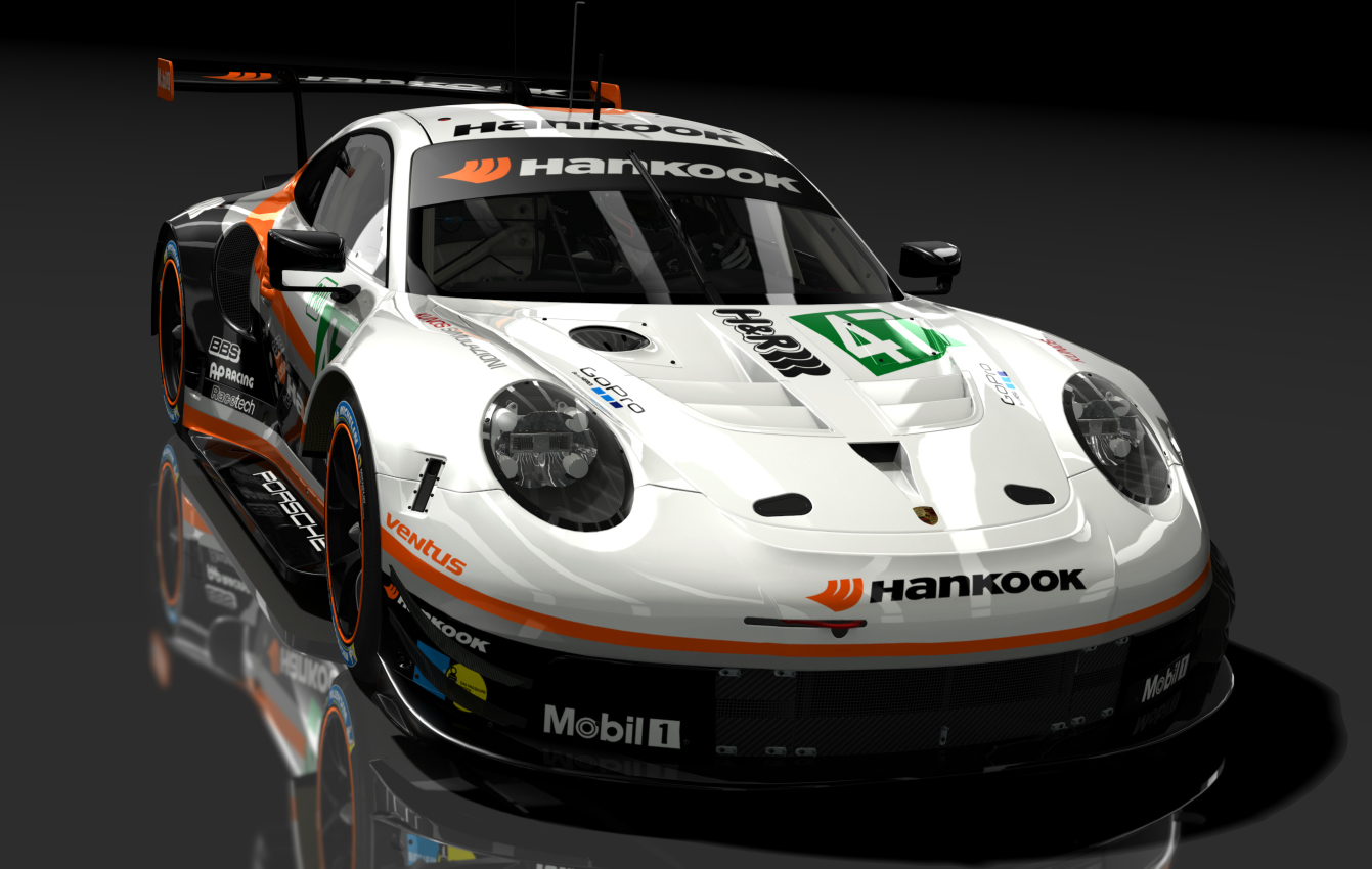 Porsche 911 RSR 2018, skin 47_Hankook