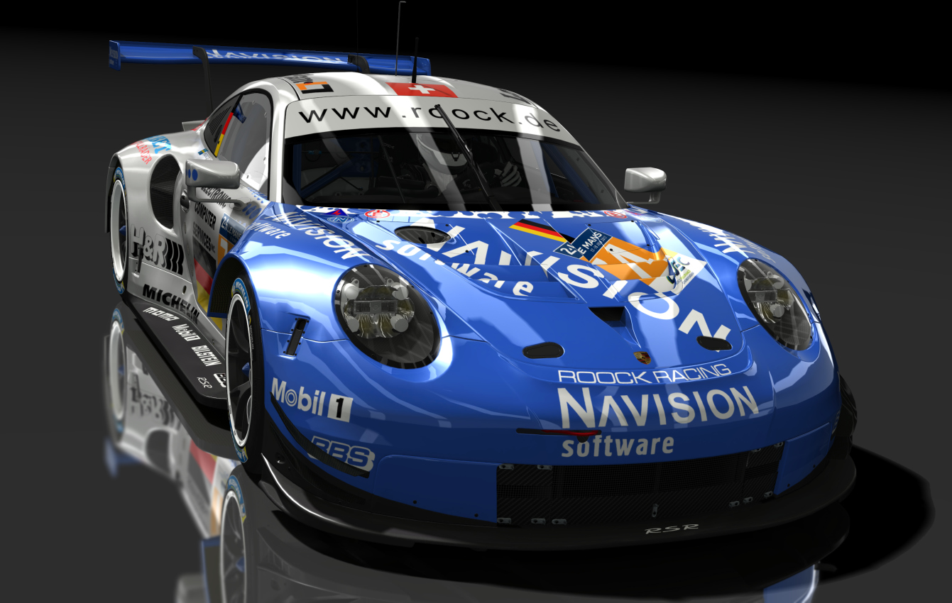 Porsche 911 RSR 2018, skin 74_Roock_Racing