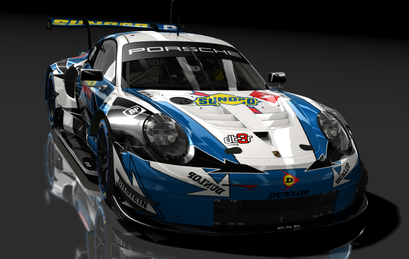 Porsche 911 RSR 2018, skin 7_sunoco_eric