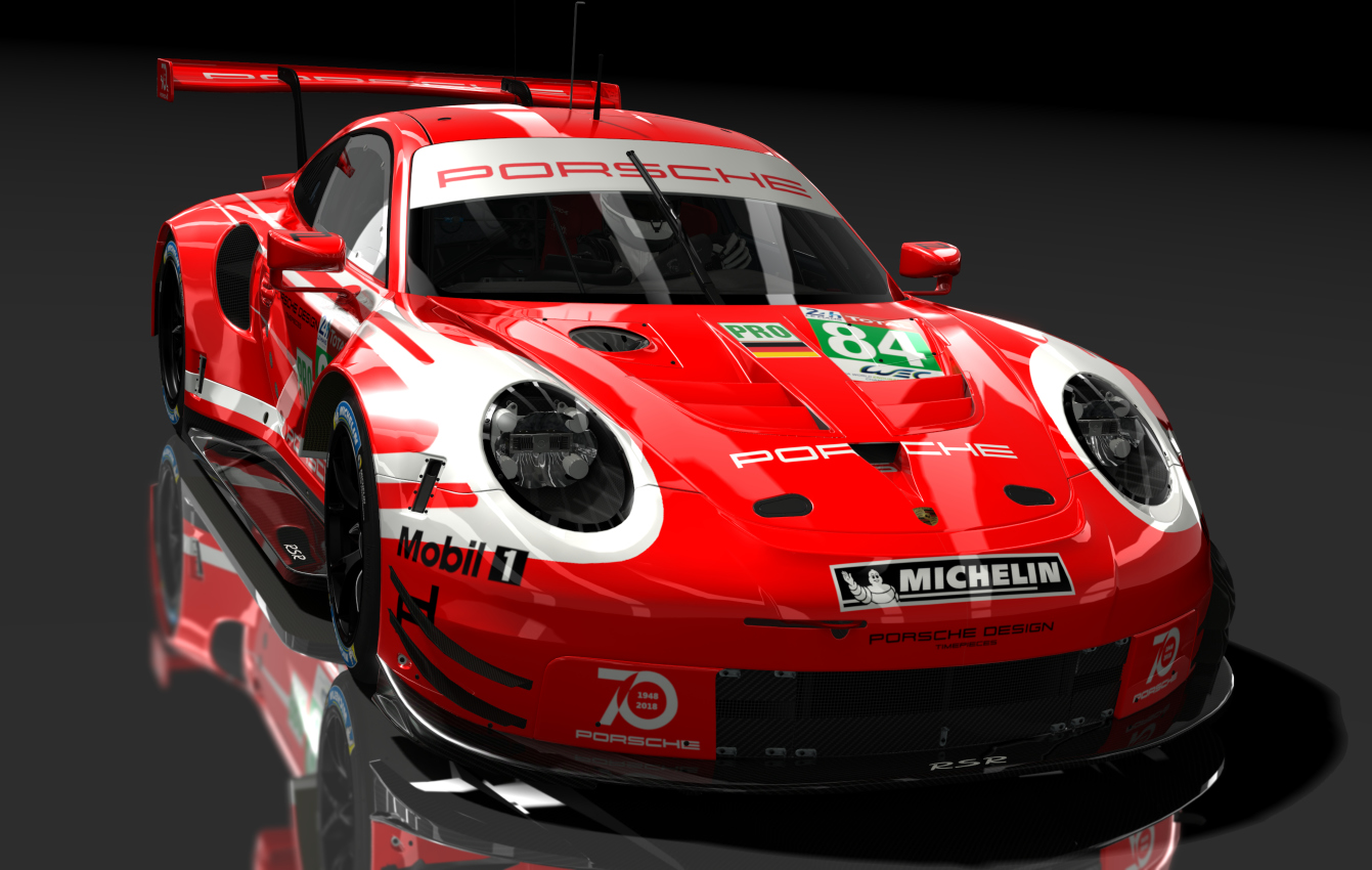 Porsche 911 RSR 2018, skin 84_917K Homage