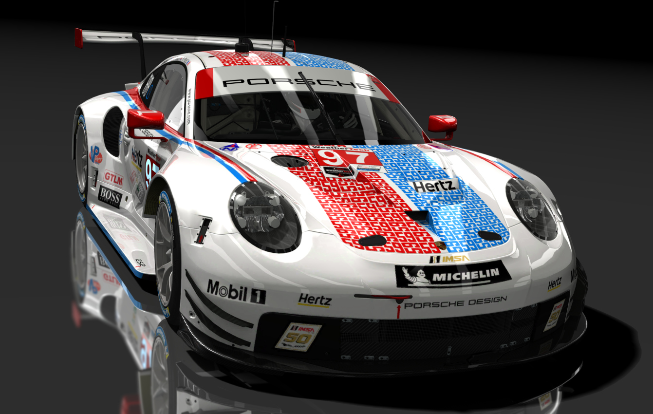 Porsche 911 RSR 2018, skin 97_Daytona_24h