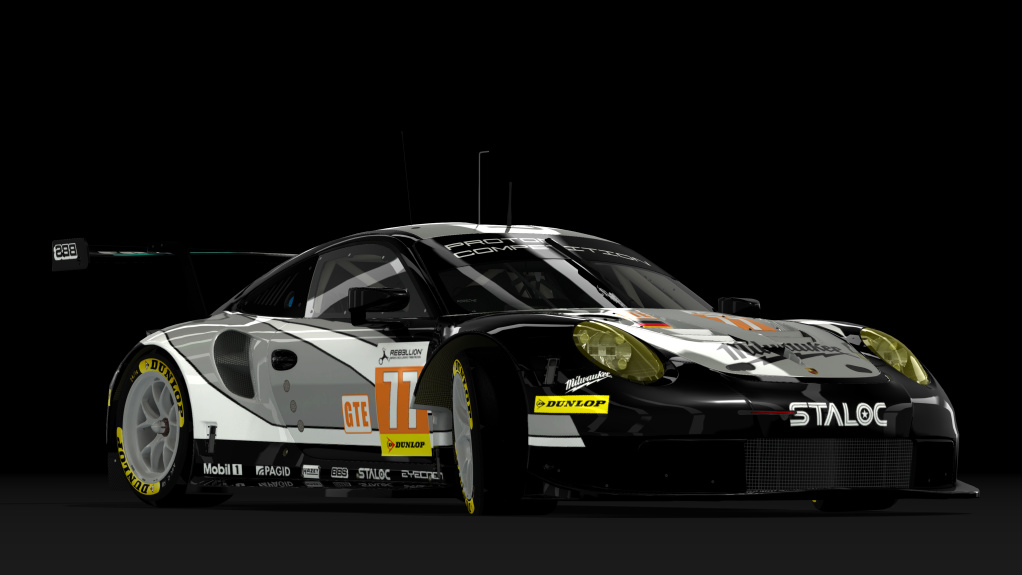 Porsche 911 RSR 2018, skin ELMS_ProtonCompetition77