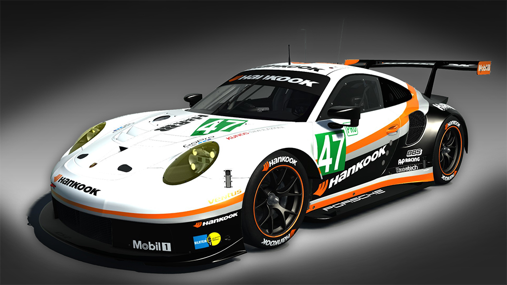 Porsche 911 RSR 2018, skin Hankook_47