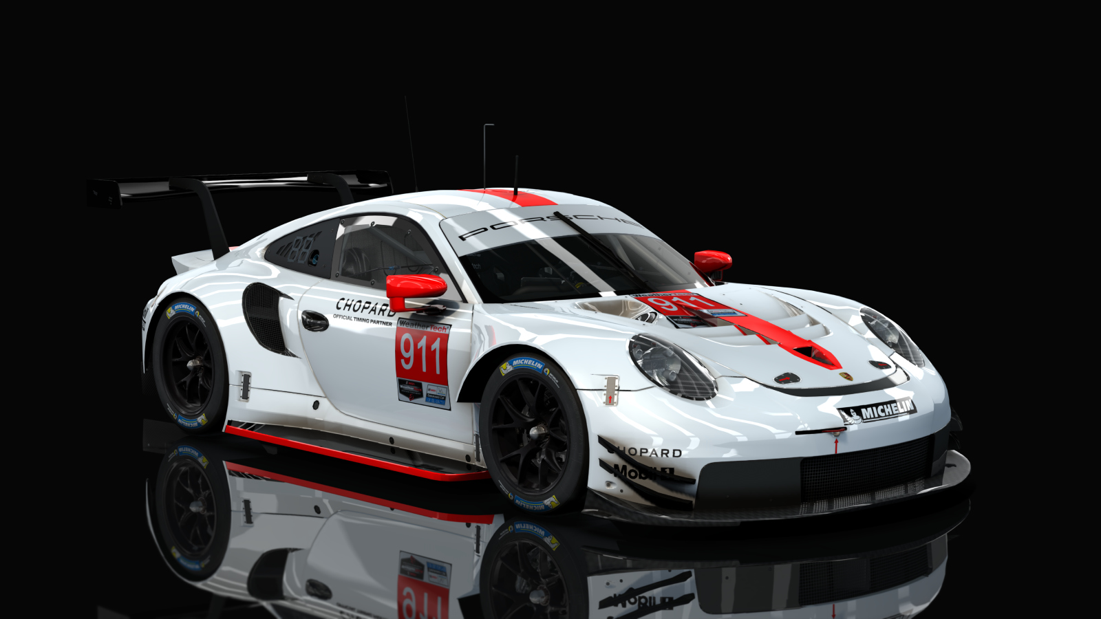 Porsche 911 RSR 2018, skin Porsche GT Team 2020 #911