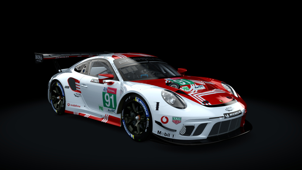 Porsche 911 RSR 2018, skin Porsche_Gt_Team_91