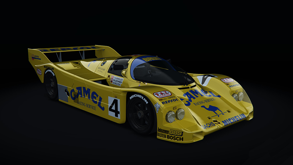 Porsche 962 C Short Tail, skin 01_1988_Brun_4