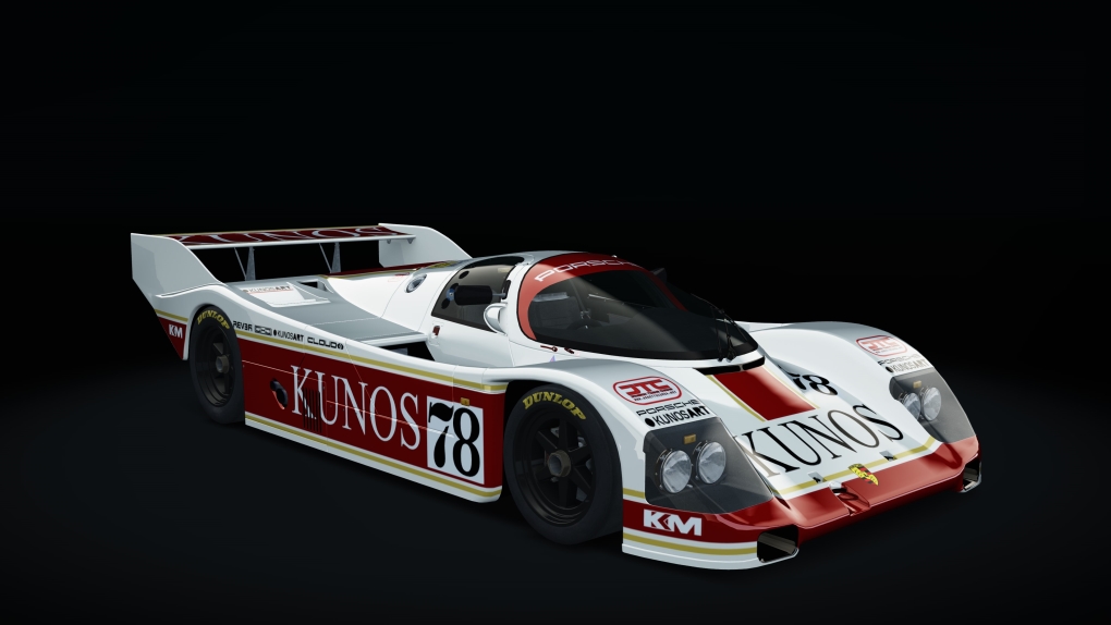 Porsche 962 C Short Tail, skin Enrico62