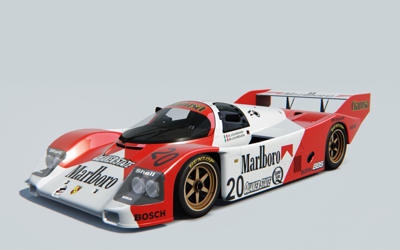 Porsche 962 C Short Tail, skin Lionel87