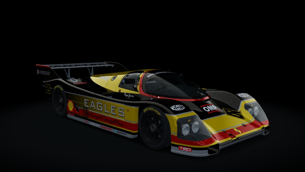 Porsche 962 C Short Tail, skin Papa125_125