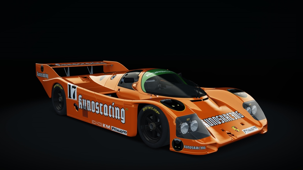 Porsche 962 C Short Tail, skin duck74