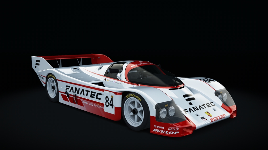 Porsche 962 C Short Tail, skin fanatec_84