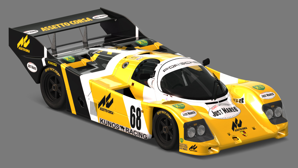 Porsche 962 C Short Tail, skin fmherrou