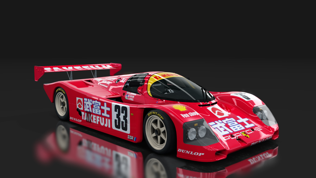 Porsche 962, skin 1987_takefuji_1