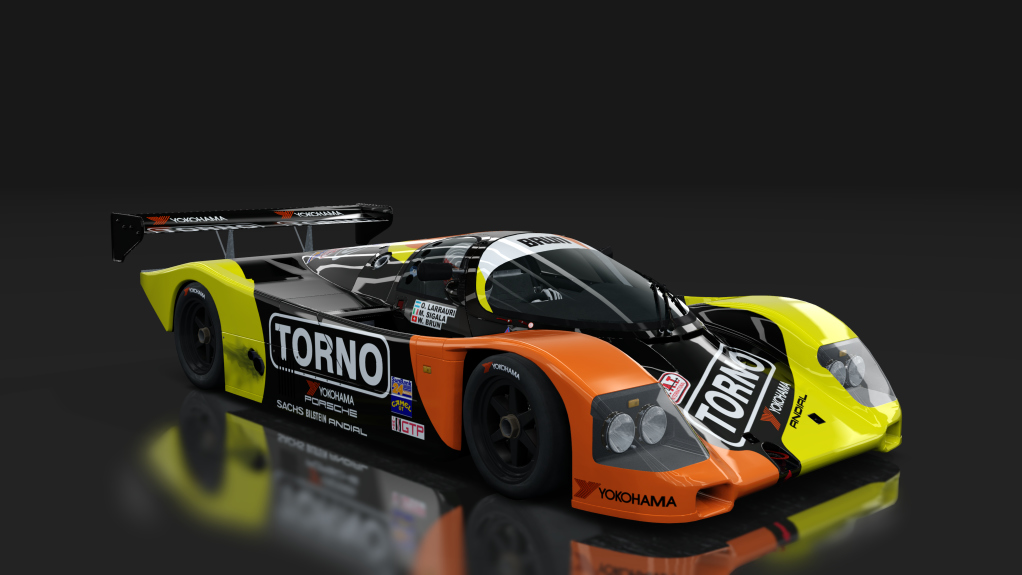 Porsche 962, skin Brun_Motorsport_Torno_FAT_3