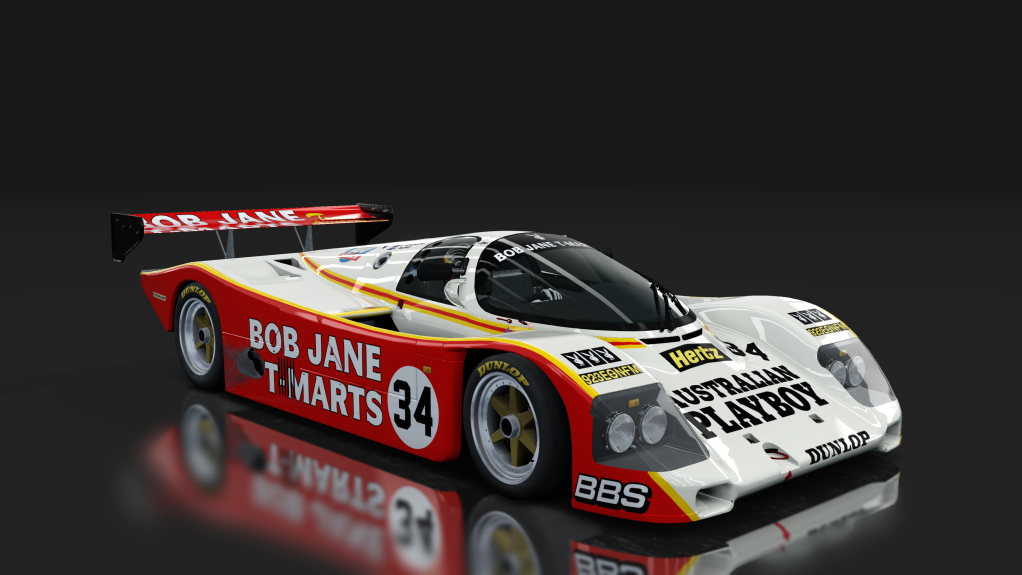 Porsche 962, skin Fitzpatrick_Team_Australia_34