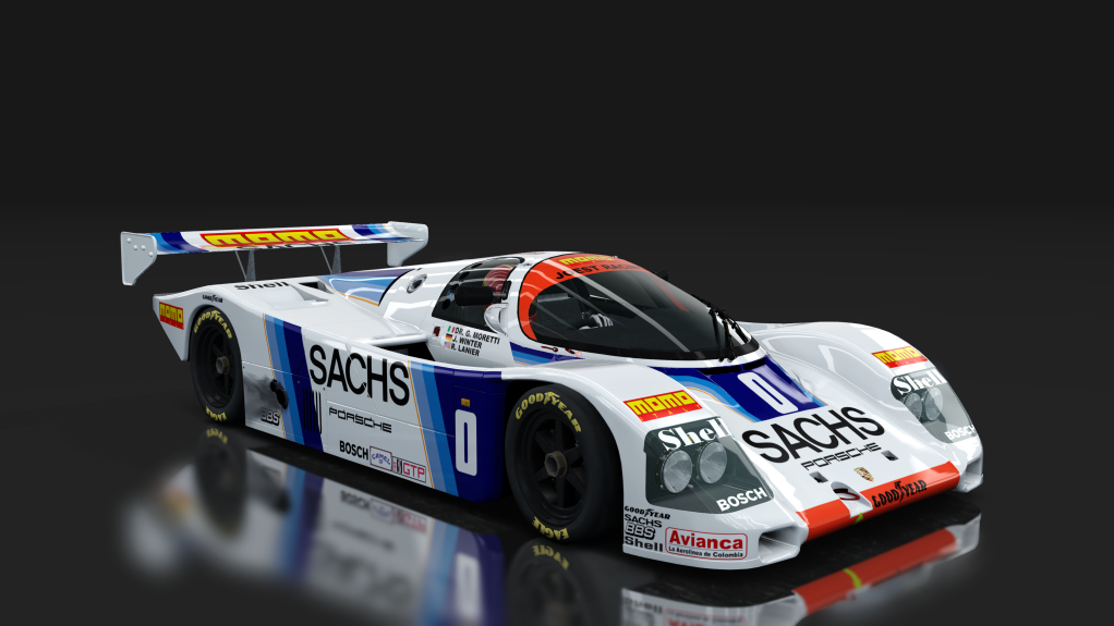 Porsche 962, skin Joest_Sachs_Momo_0