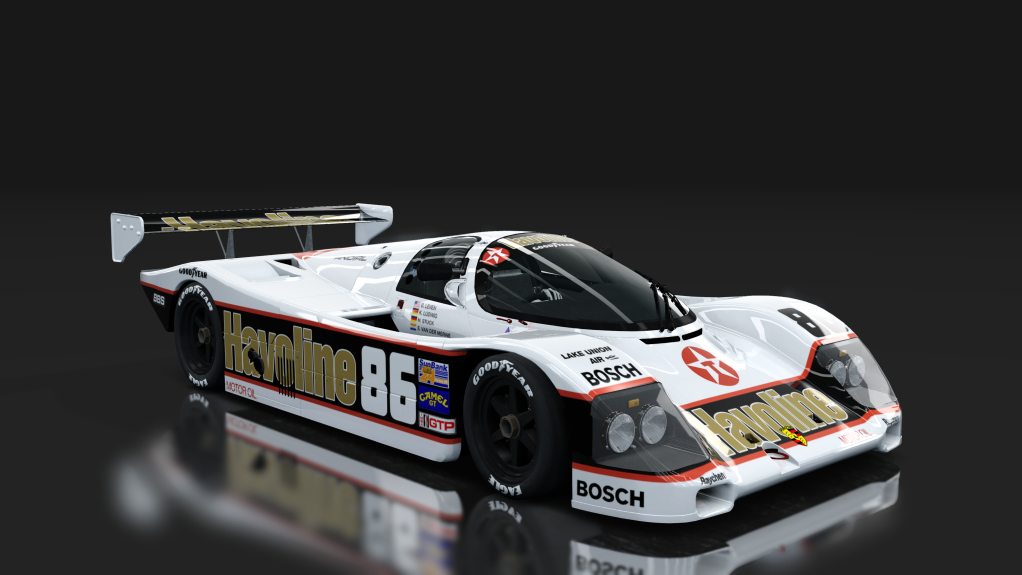 Porsche 962, skin havoline_88