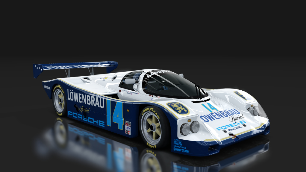 Porsche 962, skin holbert_racing