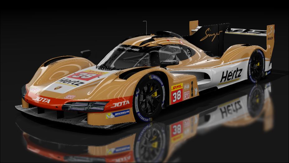 LM Hypercar 963 LMDh, skin 38 Jota Porsche 963 WEC