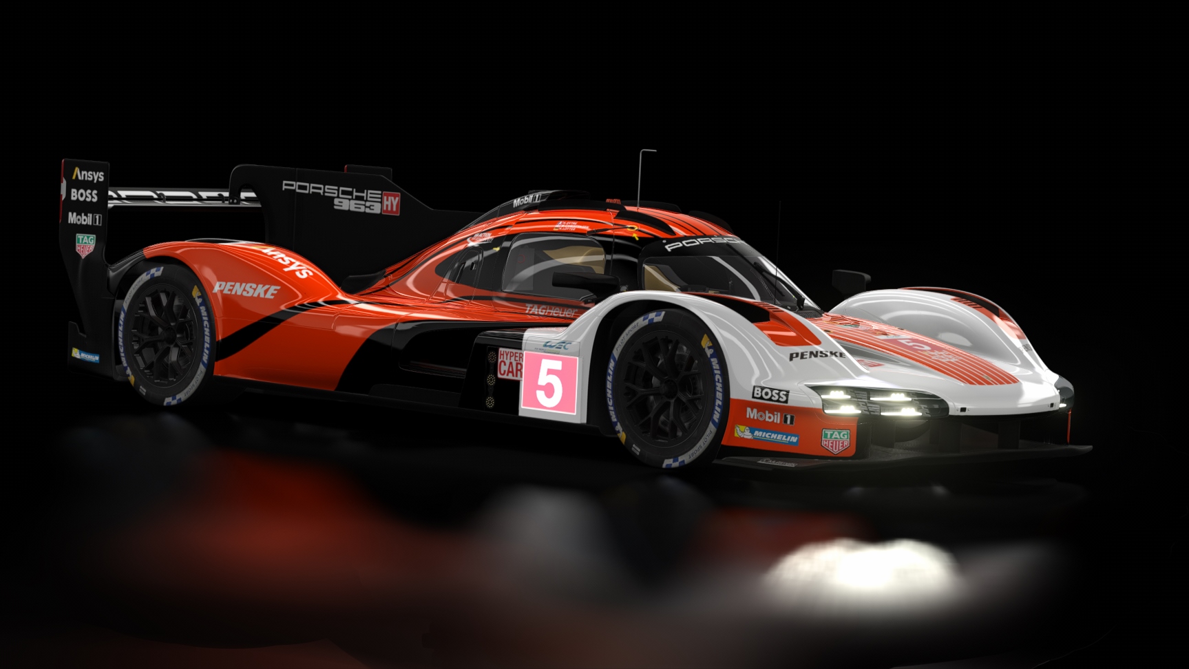 LMH - Porsche 963 2023, skin Penske_2022_Wec_05