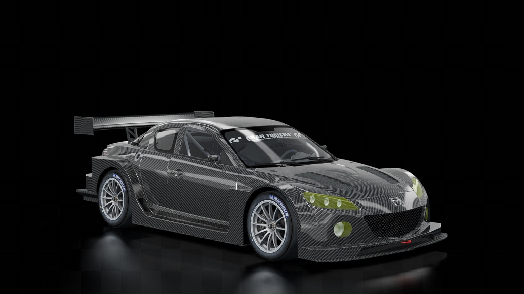 Mazda RX-8 LM Race Car, skin 00_carbon