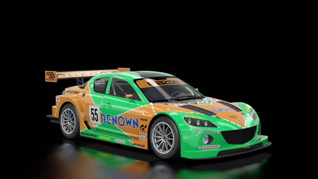 Mazda RX-8 LM Race Car, skin 02_renown