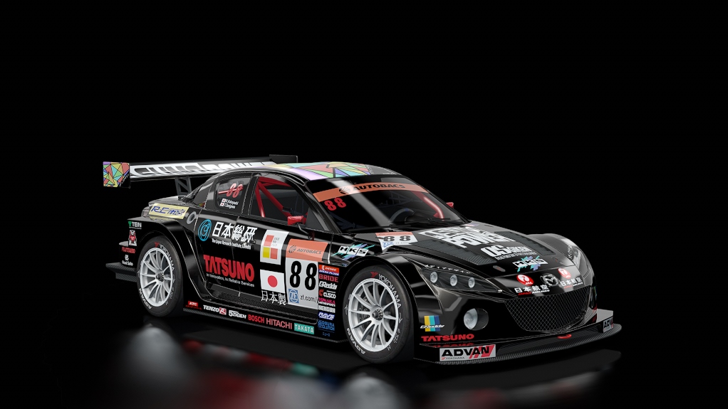 Mazda RX-8 LM Race Car, skin gt500_fictional