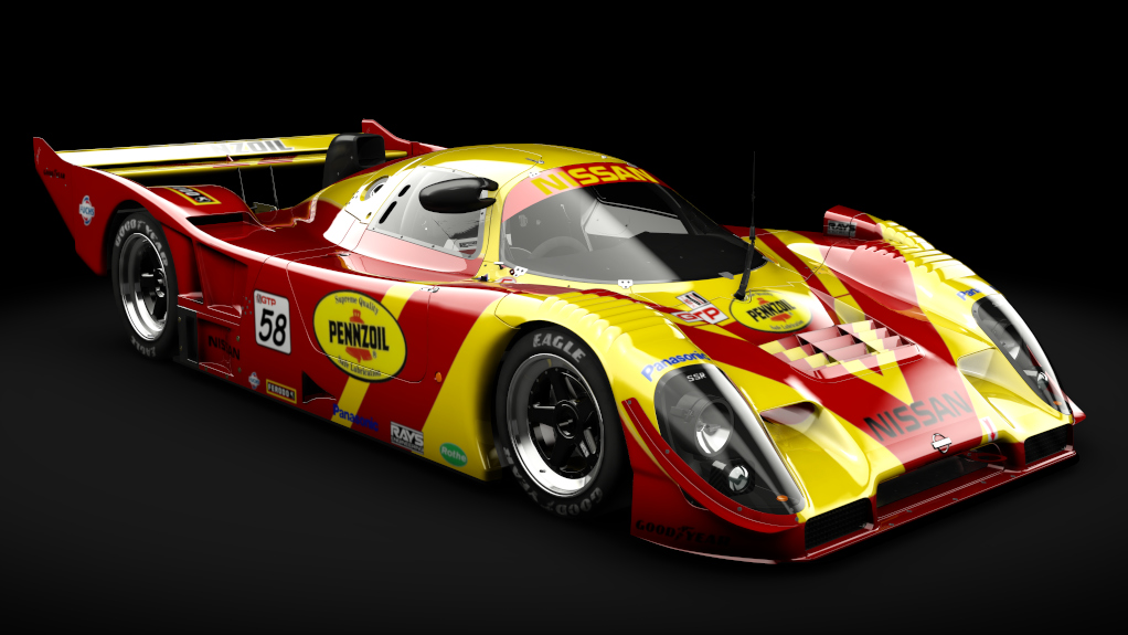 Nissan R91CP (1991), skin 058_Pennzoil