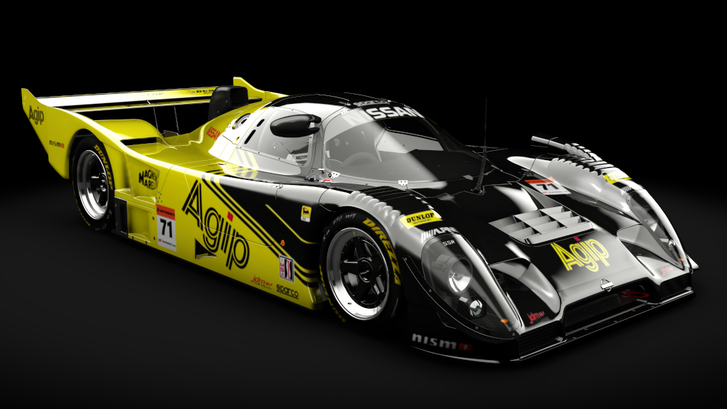 Nissan R91CP (1991), skin 071_Agip