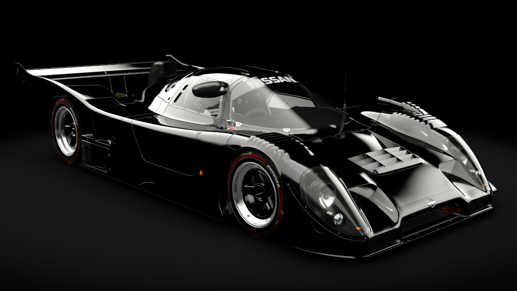 Nissan R91CP (1991), skin Black