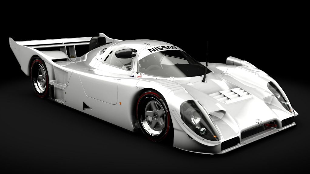 Nissan R91CP (1991), skin White