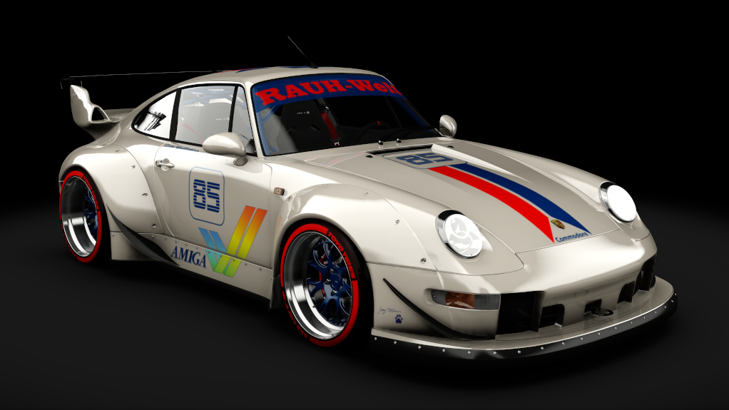 Porsche 911 993 RWB (1997), skin 2_85_amiga